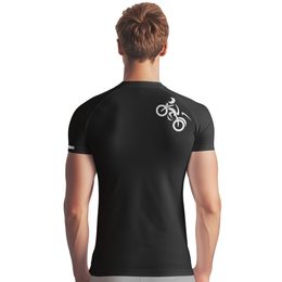 Man's T-shirt nanosilver CLASSIC imprinted MOTO