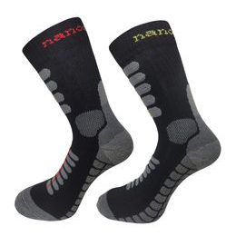 Summer trekking socks with molecules of silver