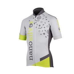 Unisex cycling jersey nanosilver BIKE light