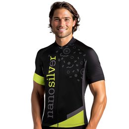Unisex cycling jersey nanosilver