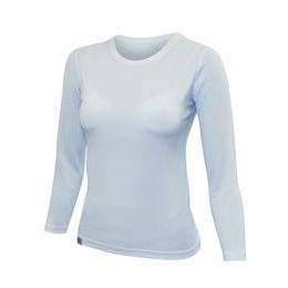 Woman's T-shirt nanosilver MAXIMA - long sleeve  white