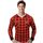 Unisex thermal T-shirt nanosilver - FLANNEL SHIRT PATTERN