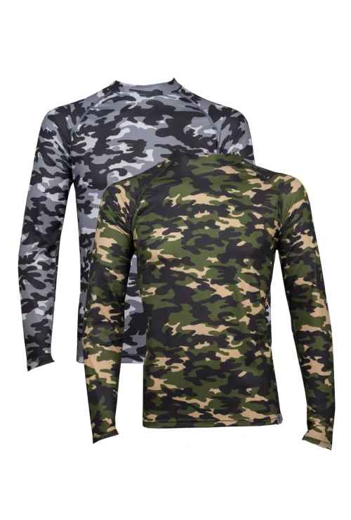 Man's thermal Tshirt Camouflage NanoTrade s.r.o. Long sleeve Men´s, Tshirts