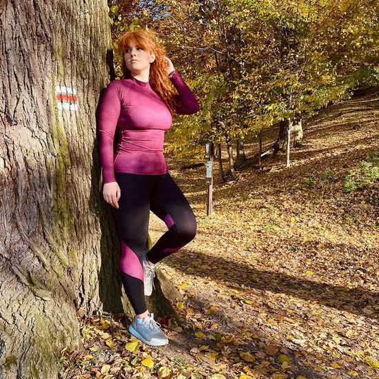 Woman's thermal T-shirt Plastic