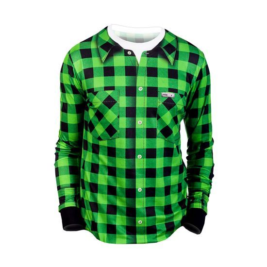 FLANNEL SHIRT PATTERN green
