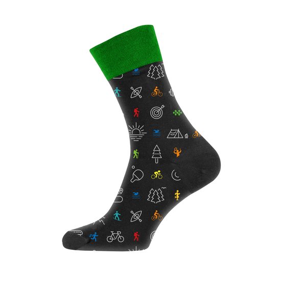 nanosilver Cotton Dress Socks "Sports"