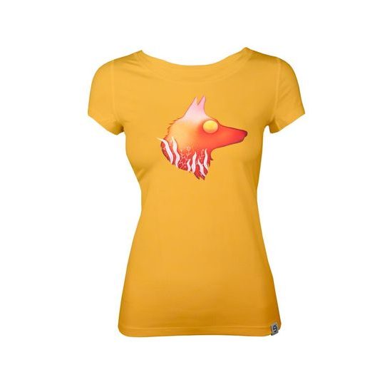 Woman´s T-shirt nanosilver CLASSIC imprinted FOX