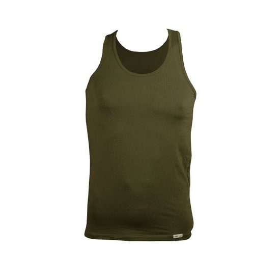 Man's Sleeveless top nanosilver CLASSIC olive