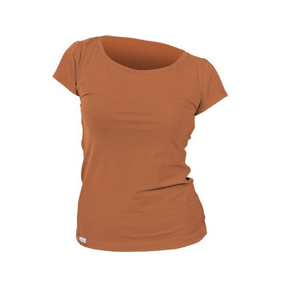 Woman´s T-shirt nanosilver CLASSIC brown