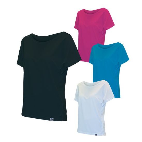 Woman's T-shirt nanosilver+Coolmax with bat sleeves