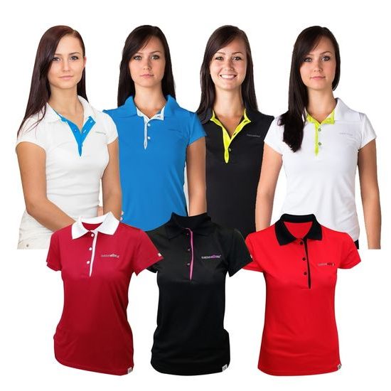 Woman´s POLO SHIRT nanosilver