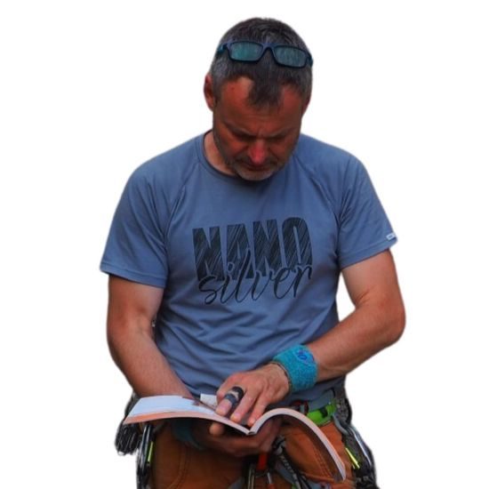 Man's T-shirt nanosilver CLASSIC imprited NANOsilver