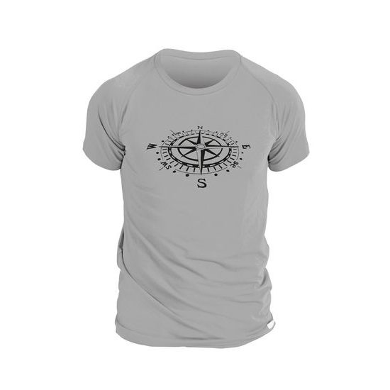 grey imprinted COMPASS