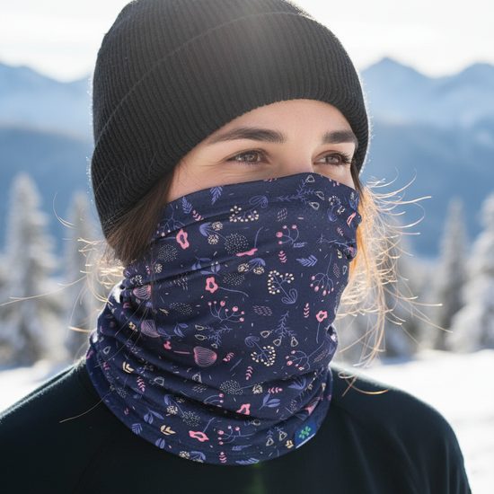 Thermal Neckwarmer nanosilver BLOOM