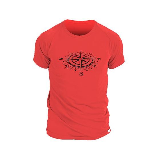 red imprinted COMPASS