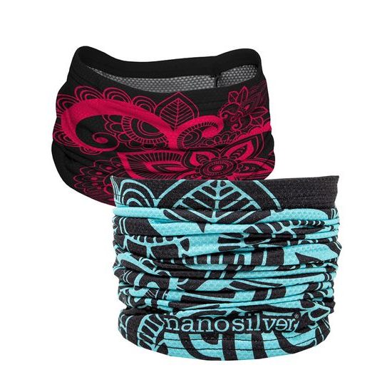 Thermal Neckwarmer nanosilver Flower