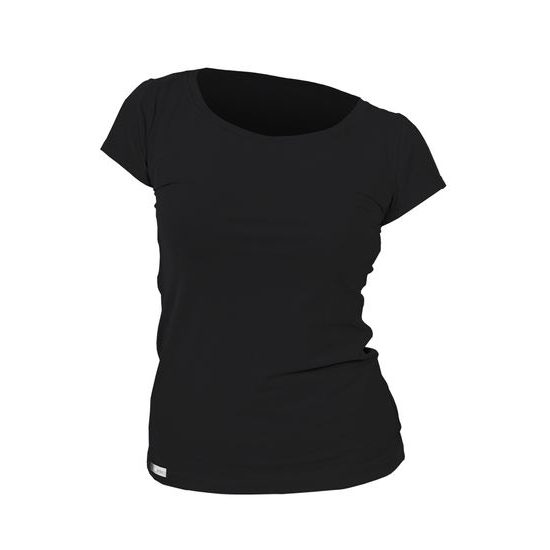 Woman´s T-shirt nanosilver MAXIMA black