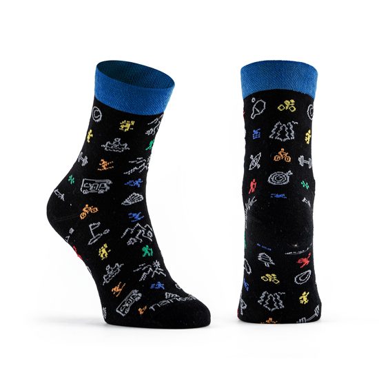 nanosilver Cotton Dress Socks "Sports"