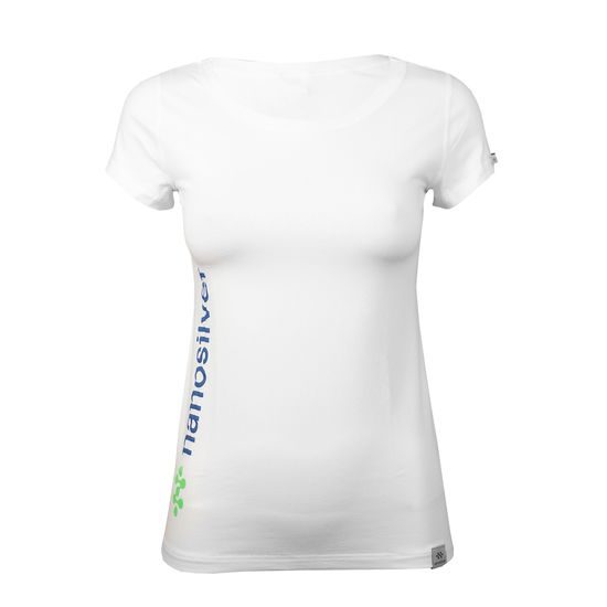 Woman´s T-shirt nanosilver CLASSIC imprinted LOGO