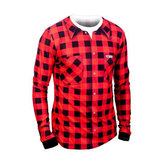 FLANNEL SHIRT PATTERN red