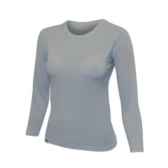 Woman's T-shirt nanosilver MAXIMA - long sleeve grey