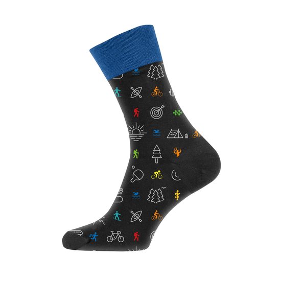nanosilver Cotton Dress Socks "Sports"