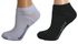 Ankle thin socks with molecules of silver