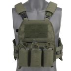 Nosič plátů laser molle V5- Ranger Green