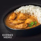 EXPRES MENU s přílohou - Butter chicken s rýží basmati - 1 porce