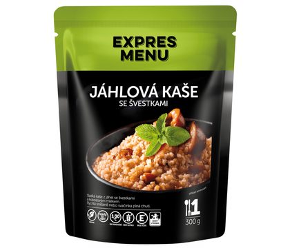 EXPRES MENU - Jáhlová kaše se švestkami 1 porce