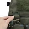 Nosič plátů laser molle V5- Ranger Green