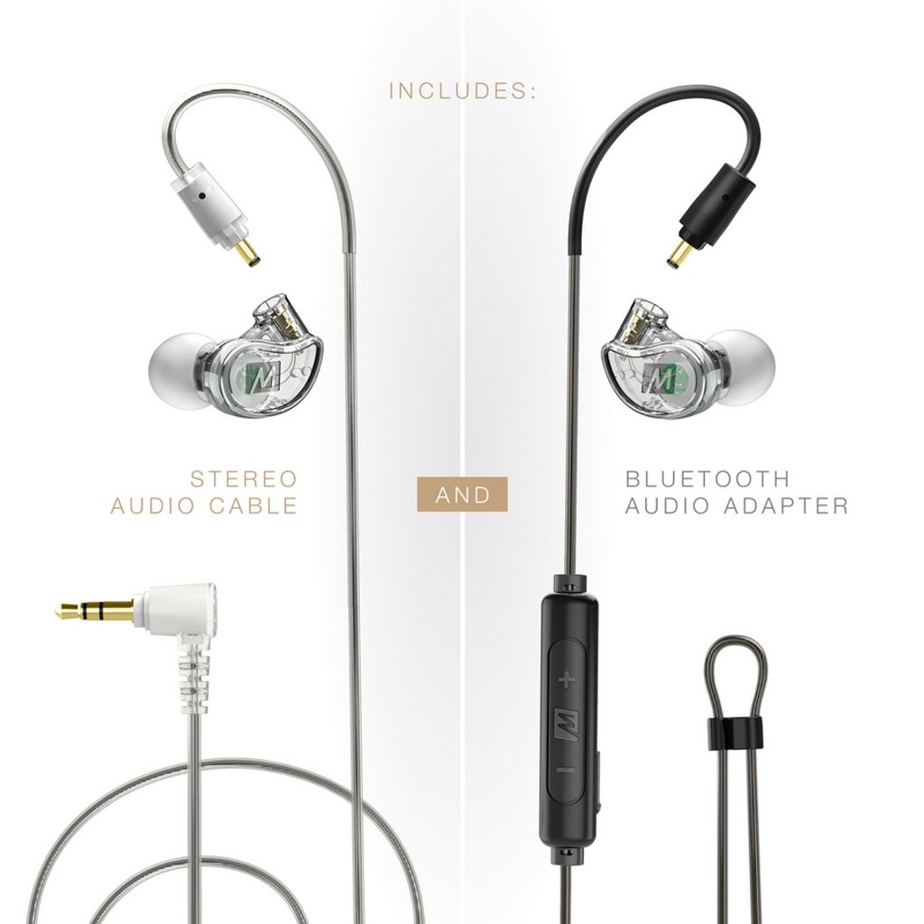 Audigo.cz | Sluchátka a sluchátková technika - MEE audio M6 PRO 2nd Clear  Wireless Combo - MEE Audio - Profesionální - Sluchátka - Sluchátka,  sluchátkové zesilovače, flac přehrávače a další příslušenství