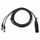 Dan Clark Audio Dummer kabel - 2 m, 4-pin XLR