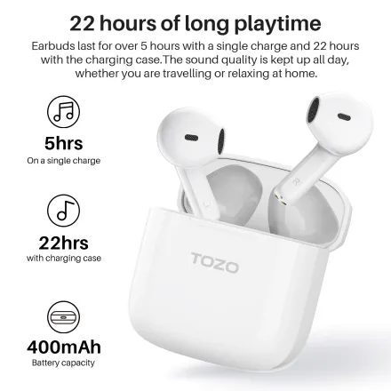 TOZO A3 - fehér