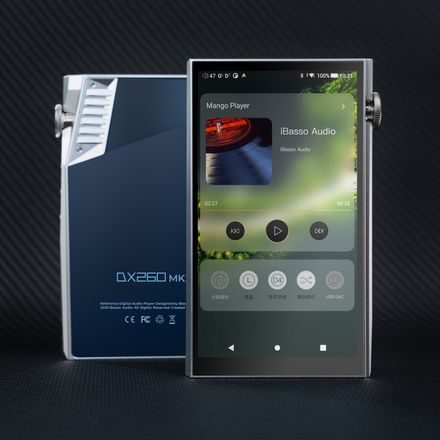 iBasso DX260 MKII - ezüst és kék