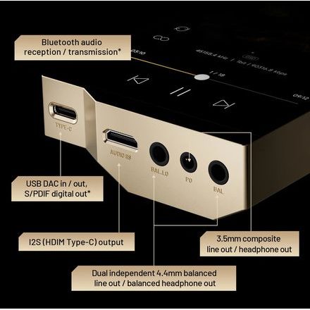 HiBy RS8 II - arany