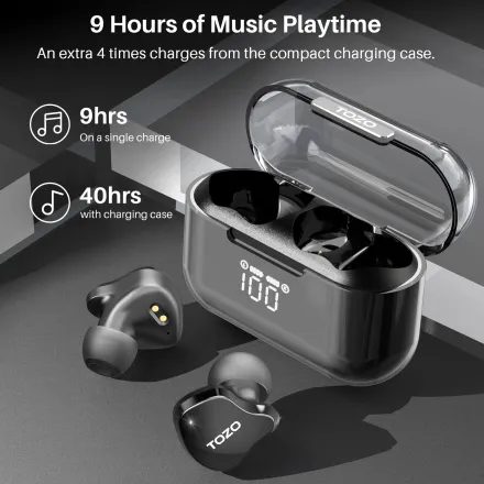 TOZO T18 Crystal Buds