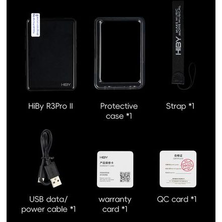 HiBy R3 PRO II - oranžová (rozbaleno)
