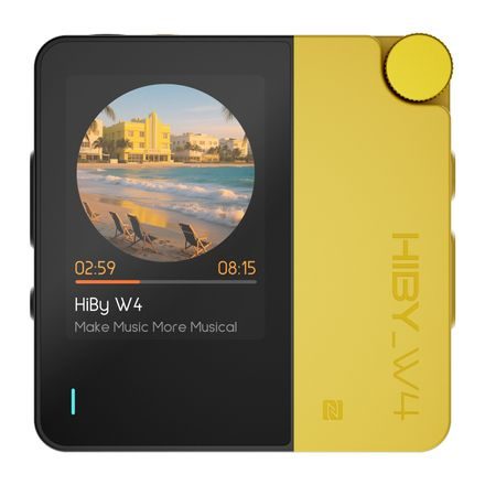 HiBy W4 - borostyán