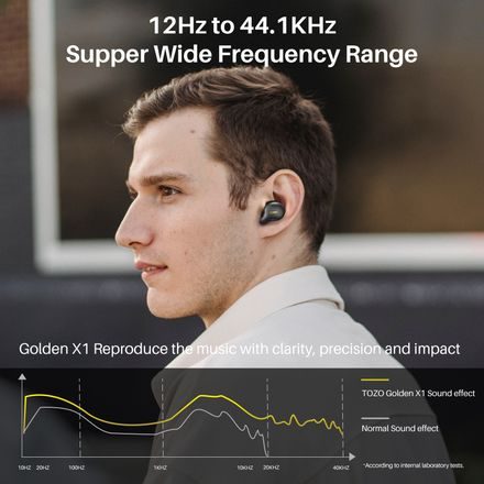 TOZO Golden X1 - sötétkék