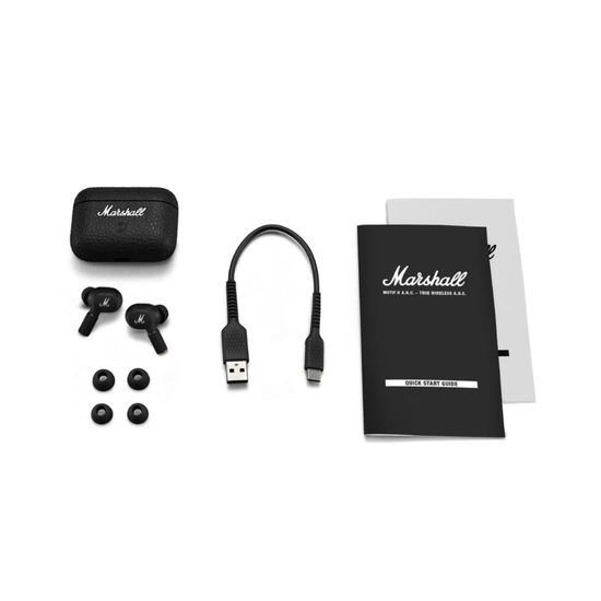 Marshall Motif II ANC - černá