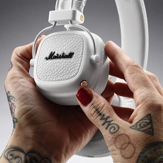 Marshall Major III Bluetooth White