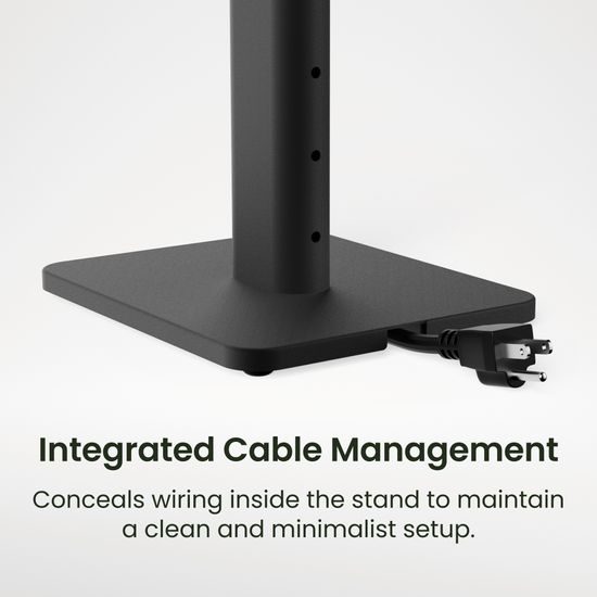 Kanto SPH - stojany pro regálové repro, černé