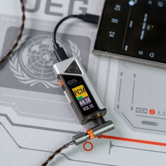 HiBy FC5 s displejem - fialová