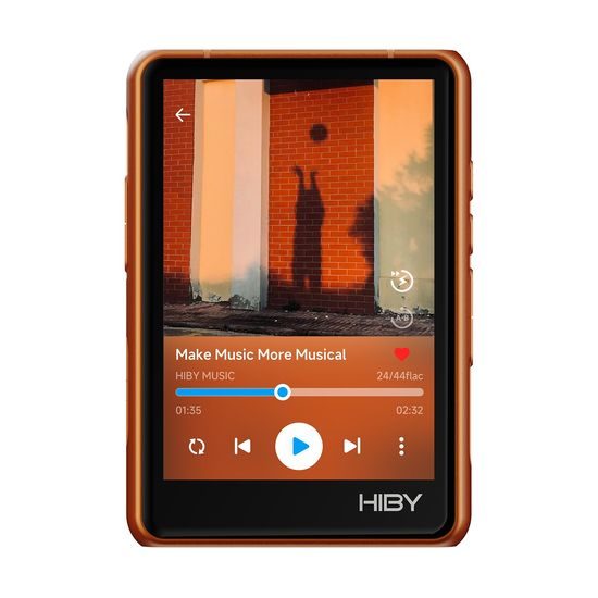 HiBy R3 PRO II - oranžová (rozbaleno)
