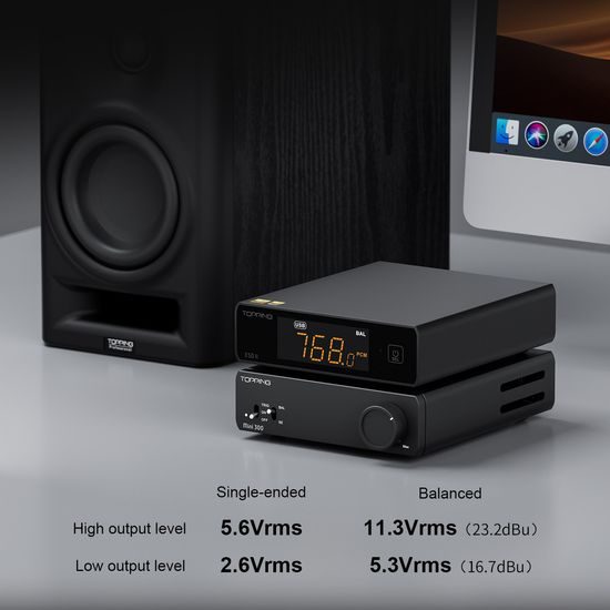 Topping E50 II - stříbrná