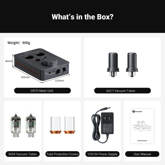 Fosi Audio GR70 Orange (rozbaleno)