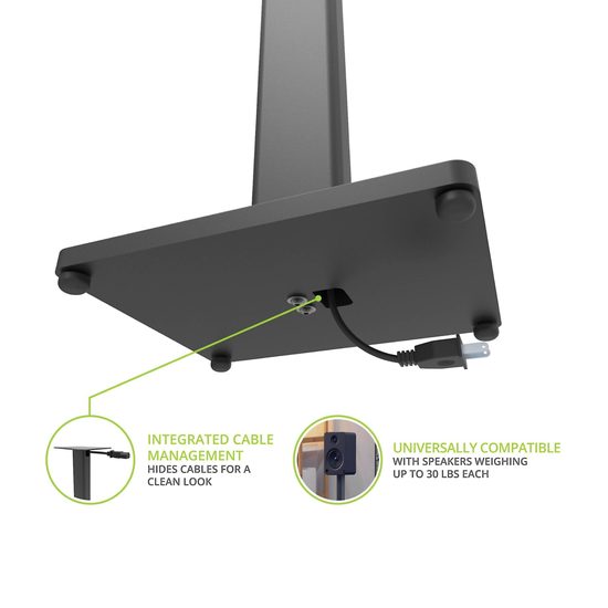 Kanto ST28 - repro stojany, černé