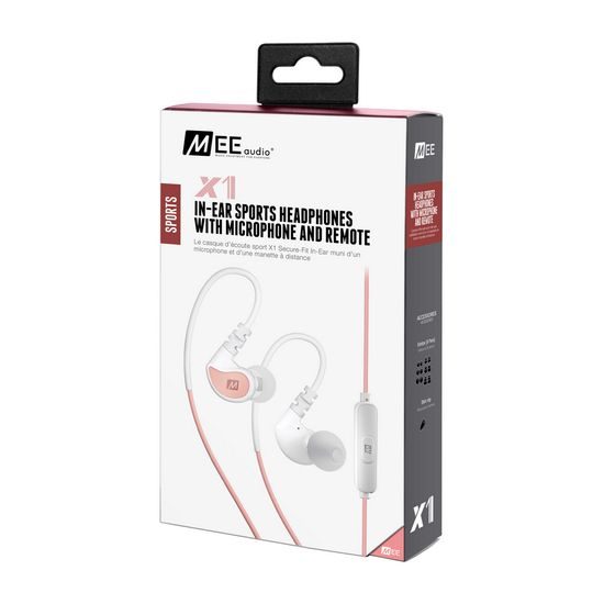 MEE audio X1 coral / white