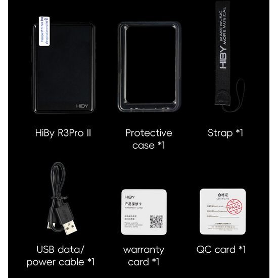 HiBy R3 PRO II - oranžová (rozbaleno)